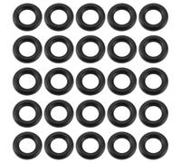 Briny River 200pcs 3mm ID x 6mm OD x 1.5mm Rubber O-Ring Suitable for Appliances Motors Tools Cars Trucks Trailers