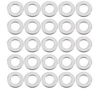 Briny River 200pcs M8 Stainless Steel Flat Washers 8x12x0.2mm for Remote Control Cars Motorcycles Furniture