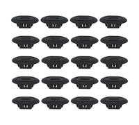 Briny River 20pcs Car Lid Plate Fixing Clips 76924-12030 38x29x13mm Compatible with TOYOTA COROLLA