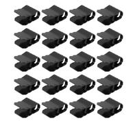 Briny River 20pcs Car Mudguard Fixing Clips Engine Guard U-shaped Buckle Clamps