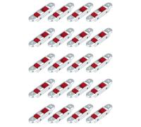 Briny River 20x Double Wheels Push Pull Window Pulley Double Wheel Track 70x16x13.9mm Compatible with Sliding Door Window and Wardrobe