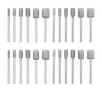 Briny River 24Pcs 1/8 Inch Diamond Grinding Bit Compatible with Dre-Mel for Engraving Polishing Grinding(10mm 8mm 6mm 5mm 4mm 3mm)
