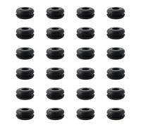 Briny River 24Pcs Rubber Grommet Panel Rubber Gasket Plugging Hole for 1/2" Hole in 1/8" Thick Panel 8.1x20x9.3mm/14.5x3.2mm