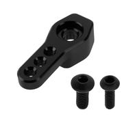 Briny River 25T RC Car Server Horn Arm Compatible with Reefs RC Shorty 99Micro and 179Micro 25T Spline Servo Length 20mm Thread 2mm Black