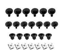 Briny River 26Pcs Mudguard Fixing Screw Kit 1K0898625 Compatible with VW