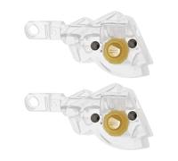 Briny River 2pcs 25mm Metal Venetian Blind Tilt Wand Tilter Mechanism for 25mm Slat Venetian Blinds