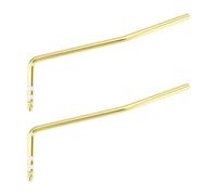 Briny River 2Pcs 6mm Guitar Tremolo Arm Compatible with Ibanez Edge Lo-Pro Compatible with Edge Pro Gold