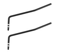 Briny River 2Pcs 6mm Guitar Tremolo Arm Compatible with Ibanez Edge Lo-Pro Compatible with Edge Pro Black