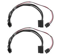 Briny River 2pcs 6Pin Desktop SATA Power Cable 5TK4F 05TK4F Compatible with Dell Inspiron 3670 34cm+30cm