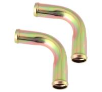 Briny River 2pcs 90° Elbow Heater Hose Connector Adapter Coolant Fitting for Automotive Systems, 3/4" x 3/4" in 19mm x 19mm