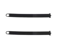 Briny River 2Pcs Bicycle Carrier Straps Elastic Fastening Rope 27x2x2.7cm for Motorcycle Scooter Black