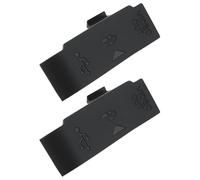 Briny River 2Pcs Camera MIC Rubber Cover Cap Replacement Protective Lid Compatible with Canon EOS 450D