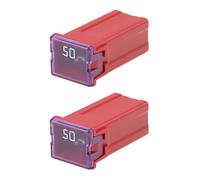 Briny River 2Pcs Car 50A Slow Blow Fuse 13133862 Compatible with Vauxhall