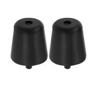 Briny River 2PCS Car Front Rear Door Shell Bumper Damper Total Length 29mm Width 21.5mm Compatible with Ford Kuga MK2 2013-2017 Door Bumper Assemblies