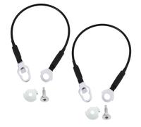 Briny River 2pcs Car Rear Tailgate Cables with Screws Spacers Replacement Part E3TZ9943052B Compatible with Ford F150 F250 F350