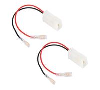 Briny River 2pcs Car Speaker Plug Adaptor 15cm Compatible with Ford Fiesta Mk5 Transit Mk6