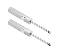 Briny River 2Pcs Car Tire Valve Core Removal Tool Valve Stem Removal Adsorbable Bottom Core Puller Compatible with Schrader Valve Core(11cm Length)