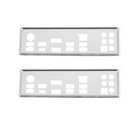 Briny River 2Pcs Computer Case Baffle IO Baffle Compatible with ASUS Prime Z390-A Silver