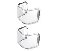 Briny River 2pcs Drone Gimbal Protective Dust-proof Lens Cover Compatible with DJI NEO Transparent Gray