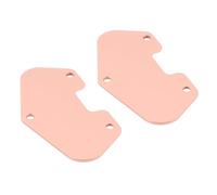 Briny River 2Pcs Electric Guitar Pickup Base Bridge Pickup Base Plate Compatible with Telecaster 72x38x42.5mm
