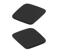 Briny River 2PCS Front Bumper Headlight Washer Jet Spray Nozzle Cover Cap Compatible with Volvo V40 2013-2018 OE 39814170 39814180 31283734 31283735 Left + Right
