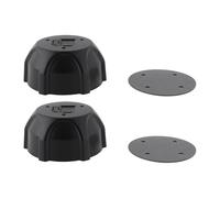 Briny River 2Pcs Lawn Mower Fuel Tank Cap 493982S 497929S Compatible with Briggs & Stratton