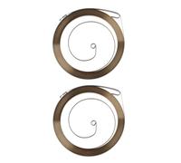 Briny River 2PCS Lawn Mower Recoil Starter Spring 4134 190 0601 Compatible with Stihl T120C BT121 FR350 FR450 FS120 FS120R