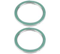 Briny River 2pcs Motorcycle Manifold Gaskets 52x44x5mm 11060-1680 Compatible with Kawasaki VN800
