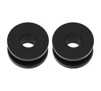 Briny River 2pcs Motorcycles Rubber Exhaust Pipe Mounting Gasket 18334-KA3-830 Compatible with HONDA CR 125 250 500 10mm