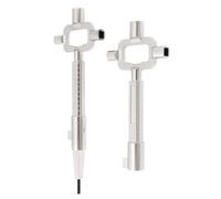 Briny River 2Pcs Multi Purpose Cylinder Gauge Cam Turner Spindle Car Repair Tool Car Door Spindle Turner