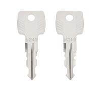 Briny River 2pcs N249 Rear Carrier Roof Boxes Keys Compatible with Thule