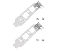 Briny River 2pcs Network Card Low Profile Bracket Compatible with Mellanox MCX4121A-ACAT ConnectX-4 Lx 25GbE Ethernet