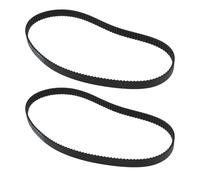 Briny River 2pcs Printer Drive Belt 20006 79866M Compatible with Zebra 203dpi ZT410 ZM400 S4M Z4M Thermal Label Printer