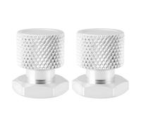 Briny River 2Pcs Seat Screws Mounting Nuts 1/4inch-20 Compatible with Harleys Davidson