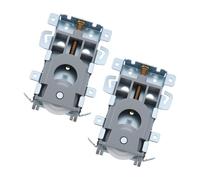 Briny River 2Pcs Sliding Door Pulleys 92x67.5mm for Heavy Applications with Adjustable Pass Maximum Load 60kg