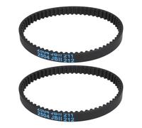 Briny River 2Pcs Timing Belt Drive Belt HTD186-3M Compatible with Karcher FC3 FC5 Premium