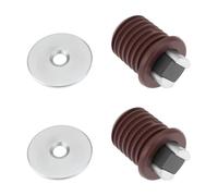 Briny River 2Pcs Toilet Door Magnetic Brown Catch Compatible with Coachman Caravan or Motorhome 14x15x20mm