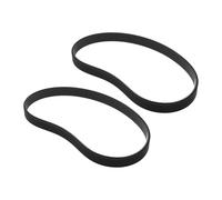 Briny River 2pcs Trapezoid Belts for 6PJ470 6 Ribs 185J Ribbed Rubber Belt PJ470 for Treadmill Massager Lawn Mower Chainsaw Air Compressor 470 mm Black