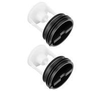 Briny River 2pcs Washing Machine Drain Pump Filter Compatible with HOTPOINT Compatible with INDESIT
