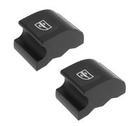 Briny River 2pcs Window Switch Button Cap Cover 809610006R Compatible with Renault Megane MK3 2008-2016 Laguna MK3 2007-2015