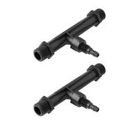 Briny River 2X 1/2BSP Venturi Injector Fertilizer Injector Tube Suitable for Irrigation System Fertilizer and Chemical Injection