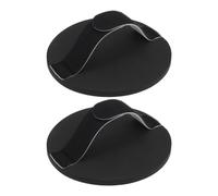 Briny River 2X 6-Inch Hand Sanding Pads Suitable for Sanding Discs Abrasive Pads (with Hook and Loop)