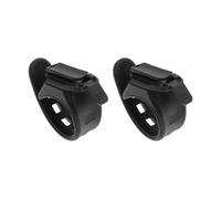 Briny River 2x Bicycle Light Brackets Compatible with Ascher HJ-040 Handlebar Mount Light Brackets
