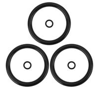 Briny River 3 Set Water Filter Housing DN25 O-Ring Gasket EPDM Compatible with Grünbeck Geno Seal Kit for FS FSD 1 Inch 100001