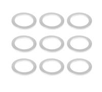 Briny River 30pcs Aluminum Sealing Ring 18x24x1.5mm DIN7603 Form A Suitable for Automobiles Pipelines Machinery