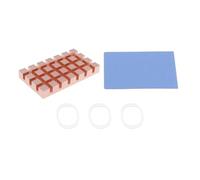 Briny River 32x18x4mm Copper Heatsink for M.2 2242 NVMe NGFF SSD Compatible with Raspberry Pi 5 AI Module