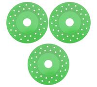 Briny River 3Pcs 115mm Diamond Chamfered Saw Blade Sanding Blade Suitable for Cutting Rock Slabs Granite Marble