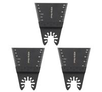 Briny River 3Pcs 90x68mm Multitool Oscillating Saw Blades for Cutting Hardwoods Drywall Plastics Non-Metallic Materials