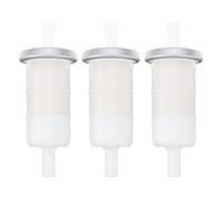 Briny River 3Pcs Motorcycle Fuel Filter 9mm Compatible with Kawasaki VN ZX ZXR ZZR Compatible with Yamaha BT FJ FZ FZR XJ