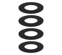 Briny River 4 Pcs Drain Valve Rubber Seal 62x31x2.2mm Suitable for Bathroom Water Tank